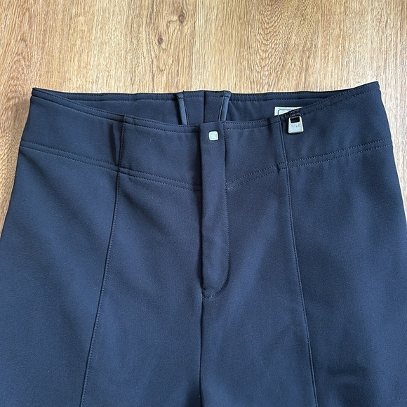 NILS Sportswear Entrant High Waist fleece lined Black Ski Snow Pants size 12 reg - Picture 2 of 11